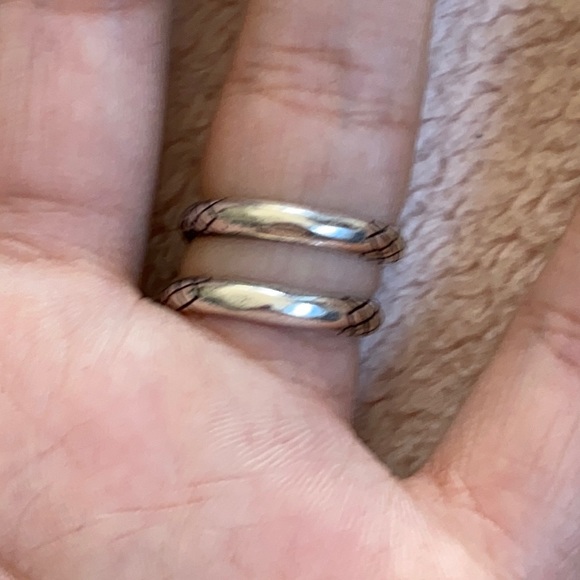 Snake Twist 925 Sterling Silver Ring - Picture 2 of 8